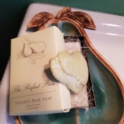 The Bartlett - Pear soap was a great touch!  Wow!
