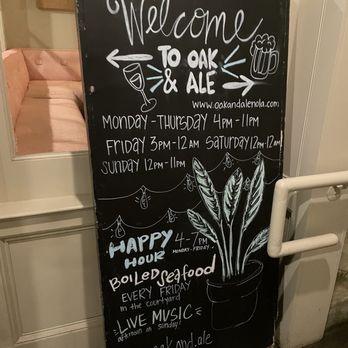 Oak & Ale - Signage... - Wine Bars Near Me - New Orleans, Louisiana Oak & Ale - Signage... - Wine Bars Near Me - New Orleans, Louisiana