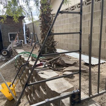 Tirso's Mobile Welding - The triangle is what he did for me, as soon as I paint it will look marvelous! - Metal Fabricators Near Me Tirso's Mobile Welding - The triangle is what he did for me, as soon as I paint it will look marvelous! - Metal Fabricators Near Me