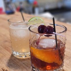 Dueling Grounds Distillery - Spicy old fashioned and margarita!