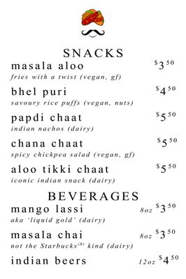 Menu photo 4 Spice Waala Seattle, WA