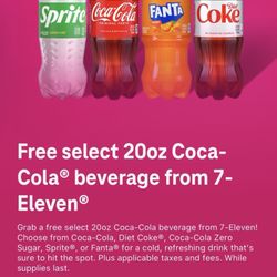 7-Eleven - Free 20oz through T-Mobile Tuesdays