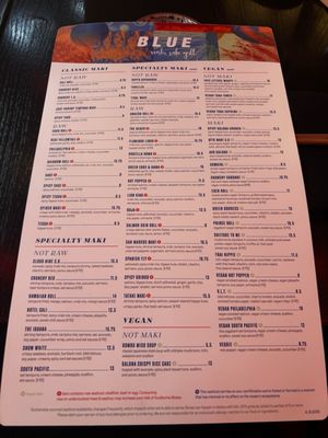 Menu photo 2 Blue Sushi Sake Grill Kansas City, MO
