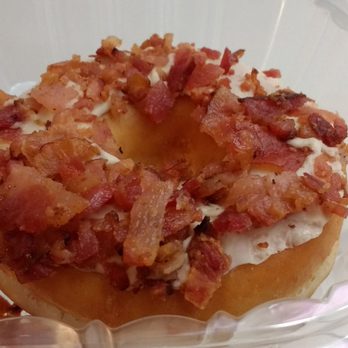 Sweet Hut Bakery & Cafe - Maple bacon glazed doughnut (?) - Bakeries Near Me - Atlanta, Georgia Sweet Hut Bakery & Cafe - Maple bacon glazed doughnut (?) - Bakeries Near Me - Atlanta, Georgia