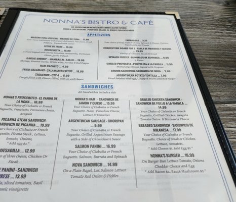 Menu photo 6 Nonna's Bistro & Cafe Pompano Beach, FL Menu photo 6 Nonna's Bistro & Cafe Pompano Beach, FL