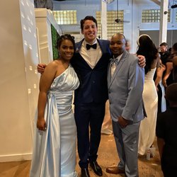 Tuxedos To Geaux - Picture with the groom! All suits provided by (Tuxedo to Geaux)
