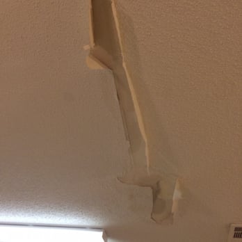 Plaster From Ceiling Falling Down Water Stains And Mold Yelp