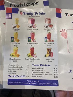 Menu photo 5 T swirl crepe Eugene, OR