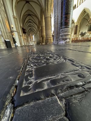 The St. Bavo Church in Haarlem by null