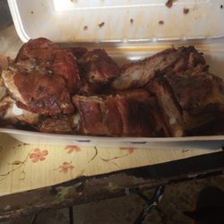 Divine Bar B Cue - Rib Dinner
