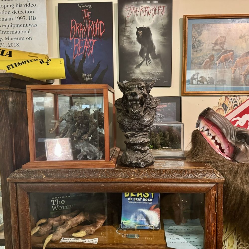 International Cryptozoology Museum - The Beast of Bray Road - Museums Near Me - Bangor, Maine International Cryptozoology Museum - The Beast of Bray Road - Museums Near Me - Bangor, Maine
