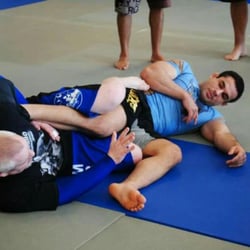 New York Combat Sambo - Coach Stephen Koepfer training the great Pablo Popvitch in Leg Locks