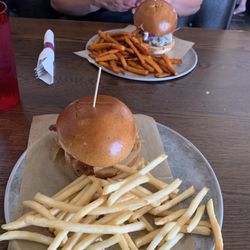 Haywire Burger Bar - I had the haywire burger and my husband had the avocado ranch burger