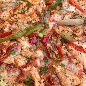 Renaldo's Culinary Experience - Ig: @yelpelitechick / Virgin Island Pie - Blackened Salmon, peppers , onions, red sauce ,& a drizzle of sweet chili sauce - American Near Me - Charlotte, North Carolina Renaldo's Culinary Experience - Ig: @yelpelitechick / Virgin Island Pie - Blackened Salmon, peppers , onions, red sauce ,& a drizzle of sweet chili sauce - American Near Me - Charlotte, North Carolina