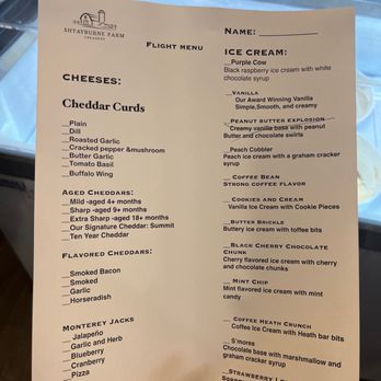 Shtayburne Farm - menu - Farmers Market Near Me - Rock Stream, New York