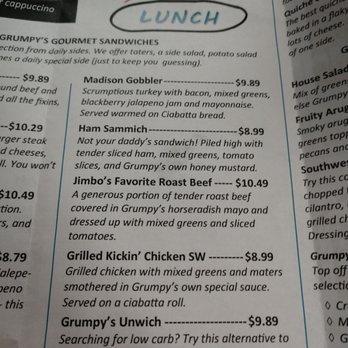 Grumpy's Diner - Menu - Sandwiches Near Me - Madison, Florida Grumpy's Diner - Menu - Sandwiches Near Me - Madison, Florida
