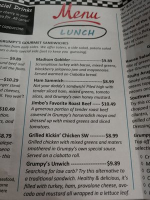 Menu photo 8 Grumpy's Diner Madison, FL Menu photo 8 Grumpy's Diner Madison, FL
