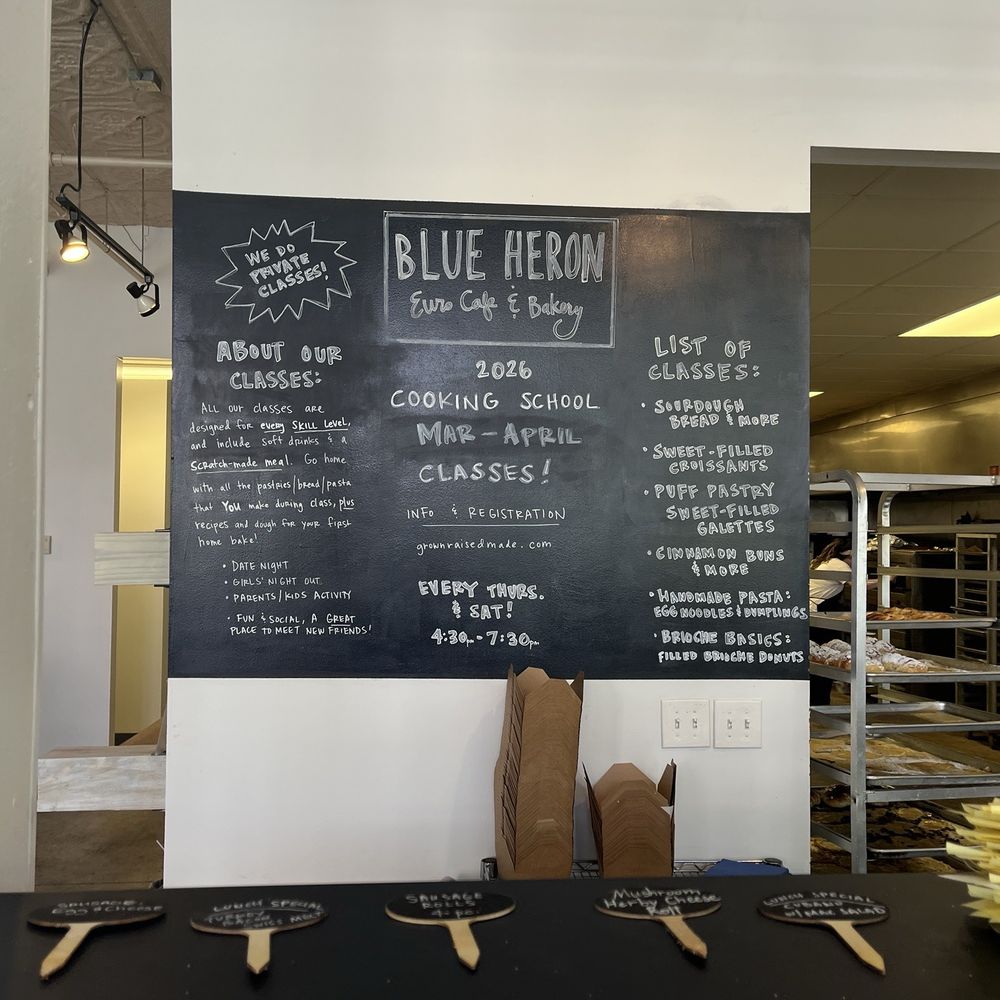 Blue Heron - Coffee menu - Bakeries Near Me - Springfield, Missouri