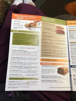 Menu photo 2 Jason's Deli Fayetteville, AR Menu photo 2 Jason's Deli Fayetteville, AR