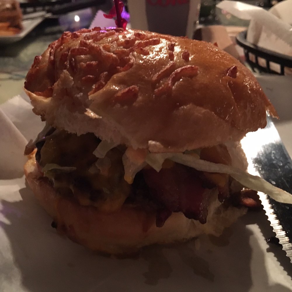 Aaron Schat's Roadhouse - Walker Texas ranger burger - American Near Me - Bishop, California