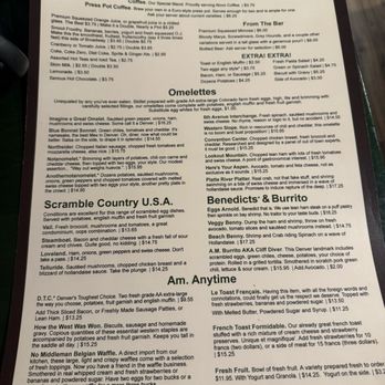 Dozens - Menu - November 2025 - Breakfast & Brunch Near Me - Denver, Colorado