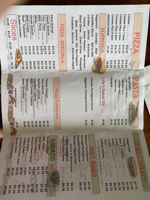 Menu photo 5 Camilli's Pizza West Palm Beach, FL