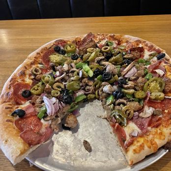 Hideaway Pizza - The Xrreme Medium Pizza - Pizza Near Me - Tulsa, Oklahoma Hideaway Pizza - The Xrreme Medium Pizza - Pizza Near Me - Tulsa, Oklahoma