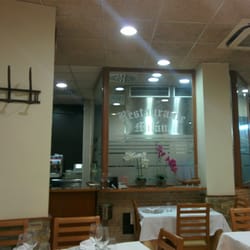 Milán - El restaurante Milán por dentro.