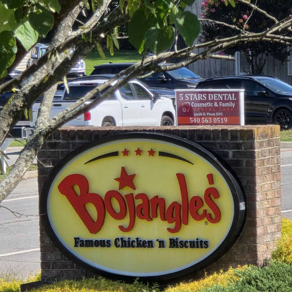 Bojangles - Close-up of the Bojangles parking lot sign. - Southern Near Me - Roanoke, Virginia Bojangles - Close-up of the Bojangles parking lot sign. - Southern Near Me - Roanoke, Virginia