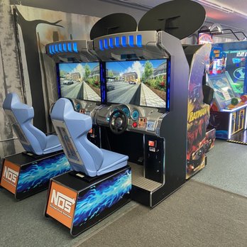 Bigfoot's Coastal Arcade - NOS driving game - Arcades Near Me - Newport, Oregon Bigfoot's Coastal Arcade - NOS driving game - Arcades Near Me - Newport, Oregon