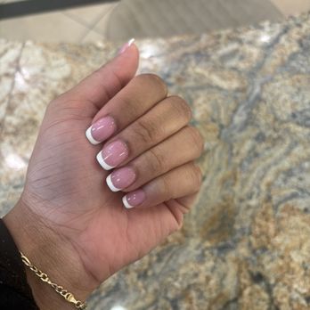 Venetian Nails and Spa - Gel Fill-In with French Tips - Nail Salons Near Me - Ontario, California Venetian Nails and Spa - Gel Fill-In with French Tips - Nail Salons Near Me - Ontario, California