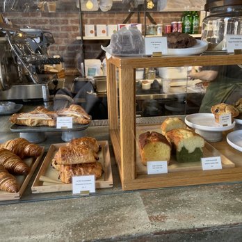 ACRE - Homebaked Croissants  Homemade Vanilla Matcha cake - Breakfast & Brunch Near Me - Brooklyn, New York