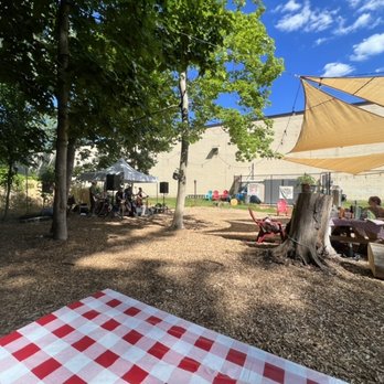Charter Oak Brewing Company - Outside area to relax and take in music - Breweries Near Me - Danbury, Connecticut Charter Oak Brewing Company - Outside area to relax and take in music - Breweries Near Me - Danbury, Connecticut