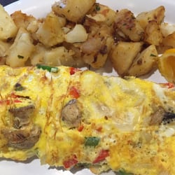 AJ's Grill - Veggie omelette