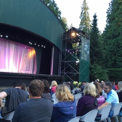Theatre Under the Stars - View to the stage pre-show. Cameras prohibited during the show.