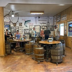 Picabo Angler - Love the barrel chairs!
