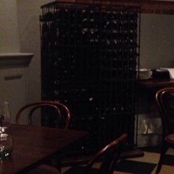 Royal Hotel Restaurant - One of the wine racks