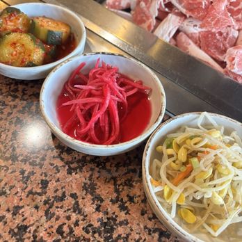 # 1 Korean BBQ - Kimchi Zucchini, Pickled Radish, Beansprouts - Barbeque Near Me - Lacey, Washington