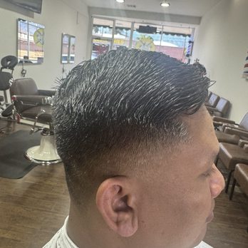 Arcadia Barber Shop - Post right side cut by Chau 7/18/2024 - Barbers Near Me - Arcadia, California