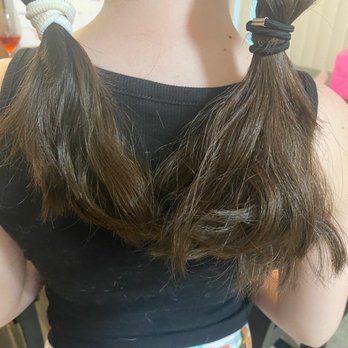 Sharkey's Cuts for Kids - Her hair is so uneven - Kids Hair Salons Near Me - Las Vegas, Nevada Sharkey's Cuts for Kids - Her hair is so uneven - Kids Hair Salons Near Me - Las Vegas, Nevada