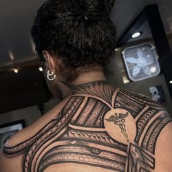 Ktown Tattoos Hawaii - Poly Back Piece