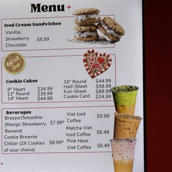 Mrs. Fields Valley Fair Mall - Menu - Bakeries Near Me - Santa Clara, California Mrs. Fields Valley Fair Mall - Menu - Bakeries Near Me - Santa Clara, California