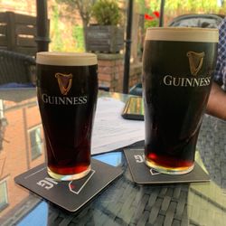 Mr Grundys Pub - mama and papa bear size guinness
