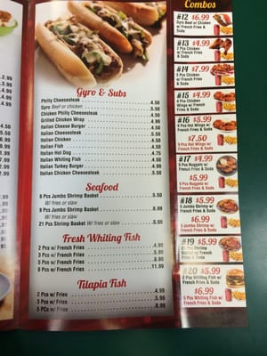 Menu photo 3 Roselle's Fried Chicken Roselle, NJ