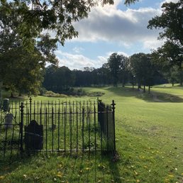 I have now golfed in a cemetery