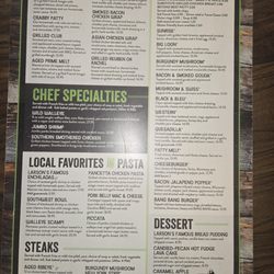 The Pickled Loon Saloon of Emily - Main courses