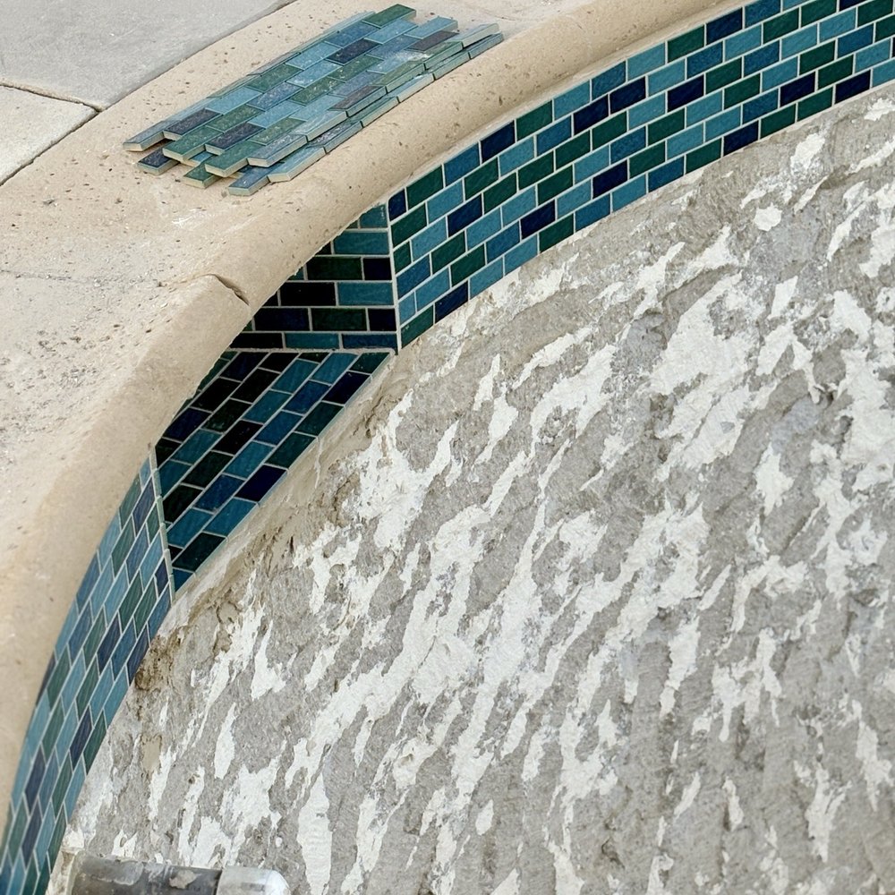 Blue Whale Pools - The tile we we decided to go with. - Pool & Hot Tub Service Near Me - Ontario, California