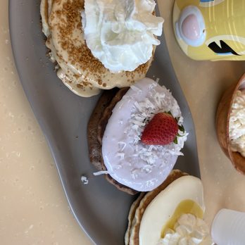 My Cafe - Flight of Pancakes - Breakfast & Brunch Near Me - Kapolei, Hawaii My Cafe - Flight of Pancakes - Breakfast & Brunch Near Me - Kapolei, Hawaii