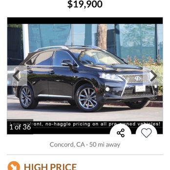 BMW Concord - As you can see its gone up from $1,545.00 to $1,803.00! Way overpriced. Are you really trying deter customers away?! - Auto Repair Near Me - Concord, California