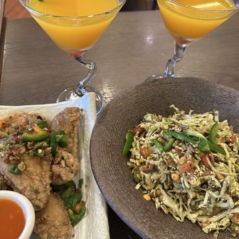 Aung Burma - Salt&pepper wings, tea leaf salad - Burmese Near Me - Concord, California Aung Burma - Salt&pepper wings, tea leaf salad - Burmese Near Me - Concord, California
